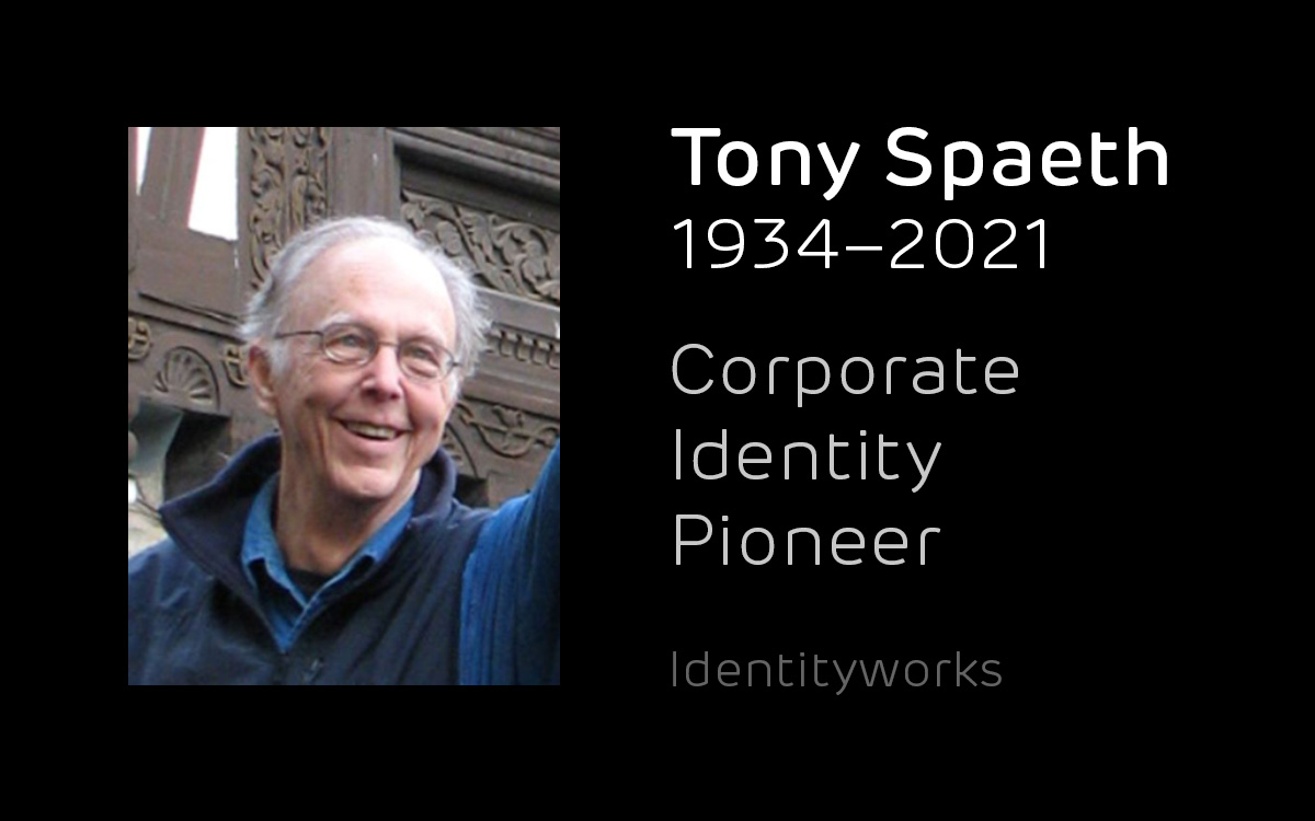 Tony Spaeth, corporate identity pioneer, 1934–2021