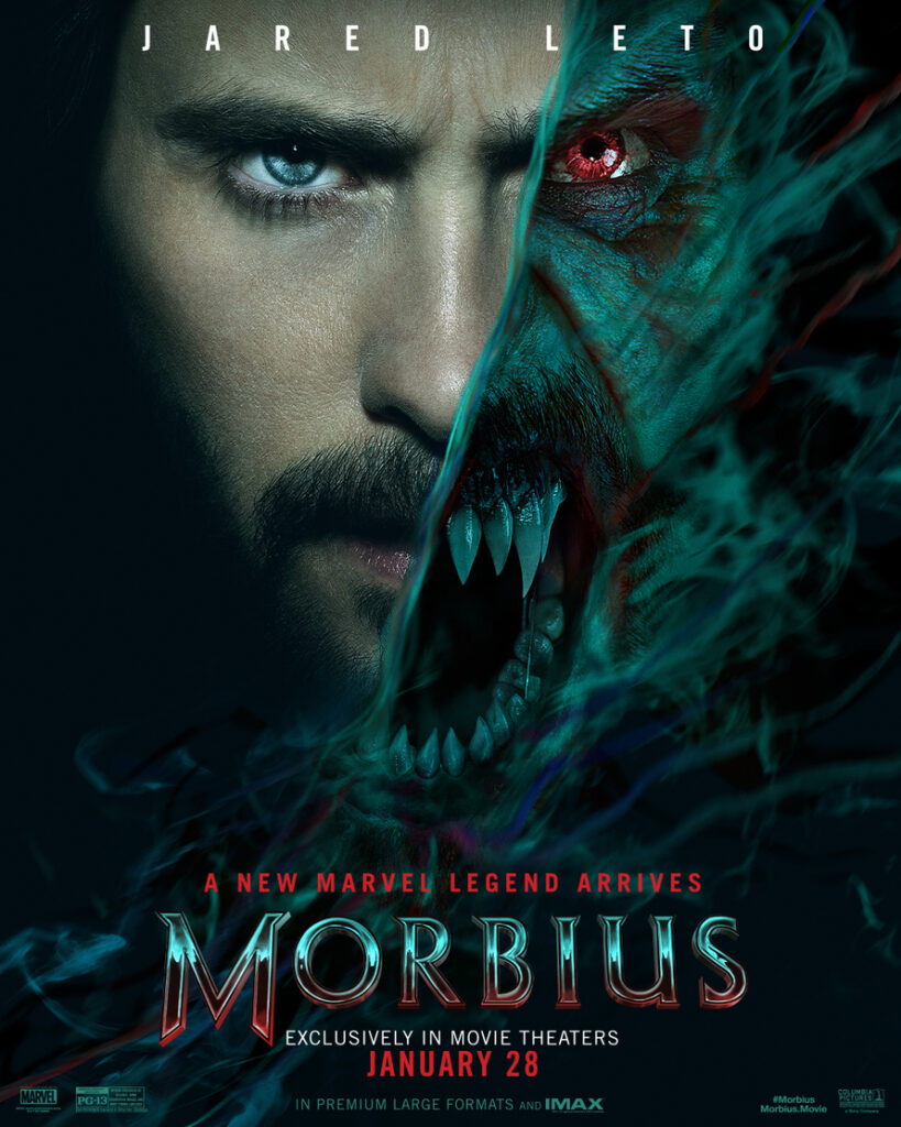 ‘Morbius’: New Clip & Poster For Jared Leto Film Drops At CCXP 2021