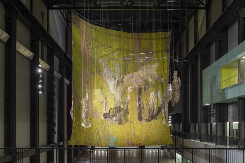 El Anatsui’s Turbine Hall hangings turn rubbish into treasure