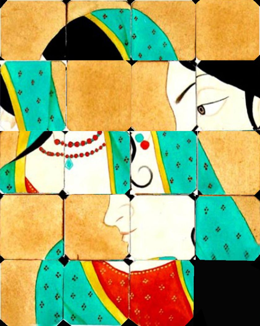 Amjad Ali Talpur invites you to try and solve his puzzling portrait paintings