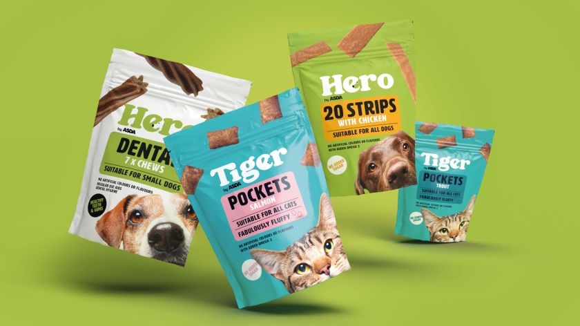 Stormbrands designs a future-facing refresh for Asda’s own-brand pet foods