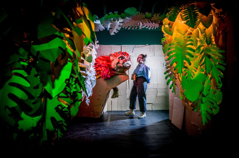 Step inside Grue, Scarborough’s fantastical immersive experience made from recycled cardboard