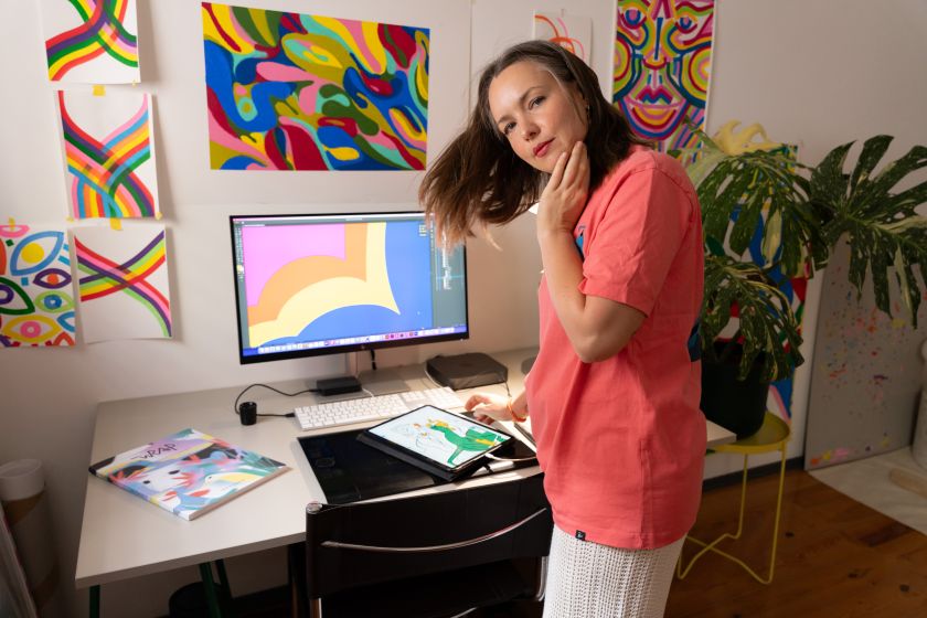 Illustrator Danii Pollehn on how feeling lost led to her successful freelance career