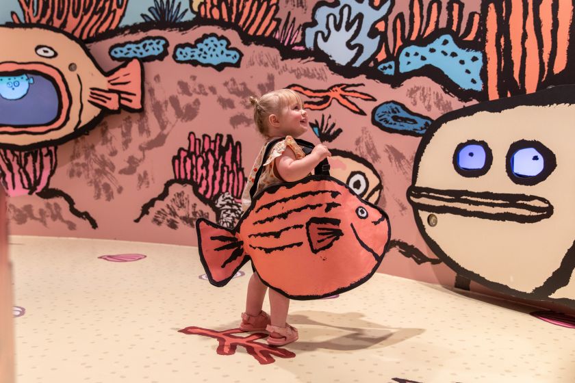 Jean Jullien’s bold, graphic underwater world will awaken your inner child