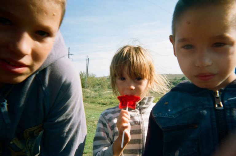 Behind Blue Eyes: Ukrainian children photo their lives in joyful charity art project