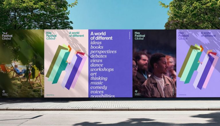 EDIT’s new identity for Hay Festival Global better evokes its 21st-century mission