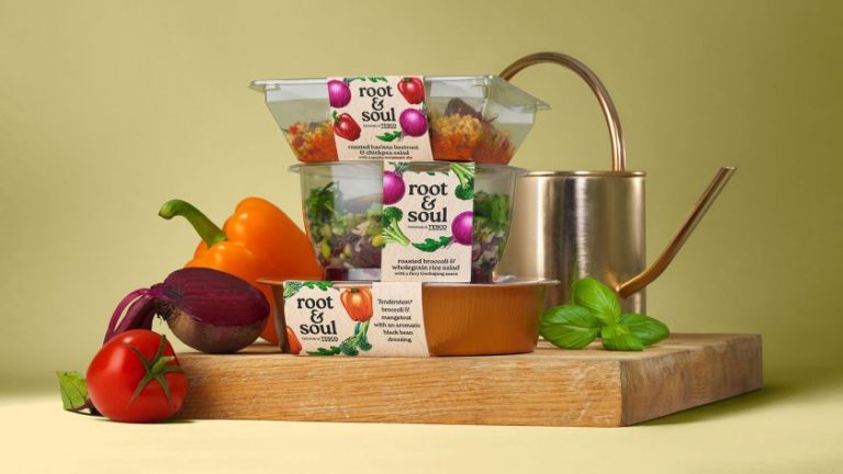 Tesco’s Root & Soul brand identity turns plant-based eating from bland to bold