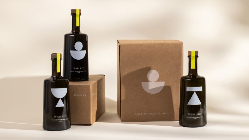 Here Design helps bring taste of Puglia to London, with new olive oil branding