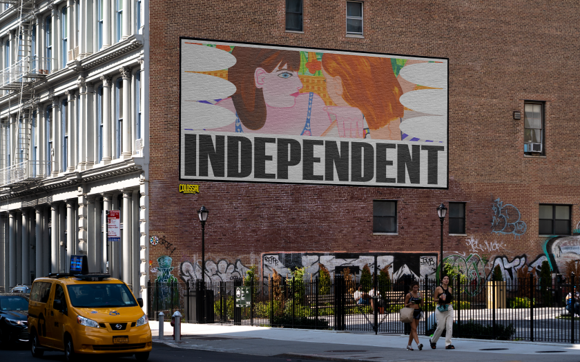 Art fair Independent’s new identity takes cues from NYC signage