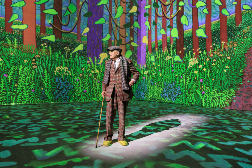 Hockney goes immersive and Laurie Anderson gets apocalyptic in Manchester