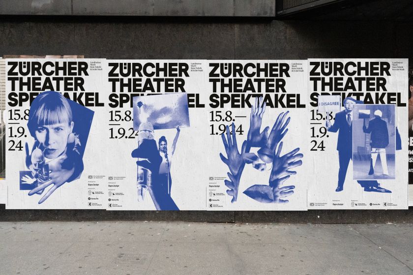 Studio Marcus Kraft and Bráulio Amado design Zürcher Theater Spektakel’s 2024 campaign