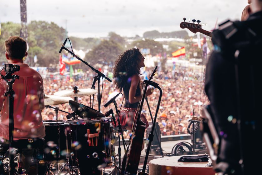 Glastonbury ’24: designing Olivia Dean’s Pyramid Stage set