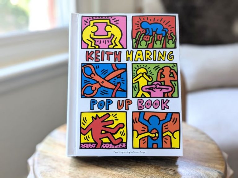 Keith Haring’s iconic art is brought to life in a new pop-up book