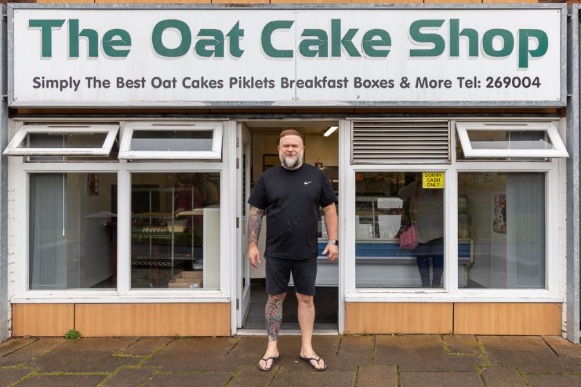 Photographs of North Staffordshire’s unique oatcake shops that you won’t find anywhere else