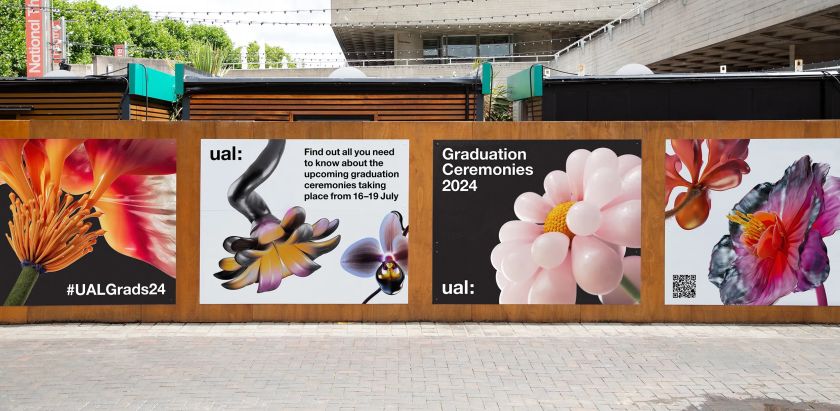 Kind Studio crafts a floral identity for UAL’s 2024 graduation ceremonies