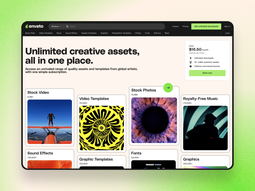 Design resource platform Envato launches new logo and sonic identity