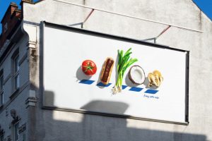 Tesco’s new ‘quality’ campaign by BBH London redesigns its logo with fresh food