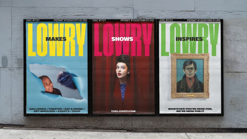 Rebranding Lowry: A proud new look to drive creativity and community in Salford