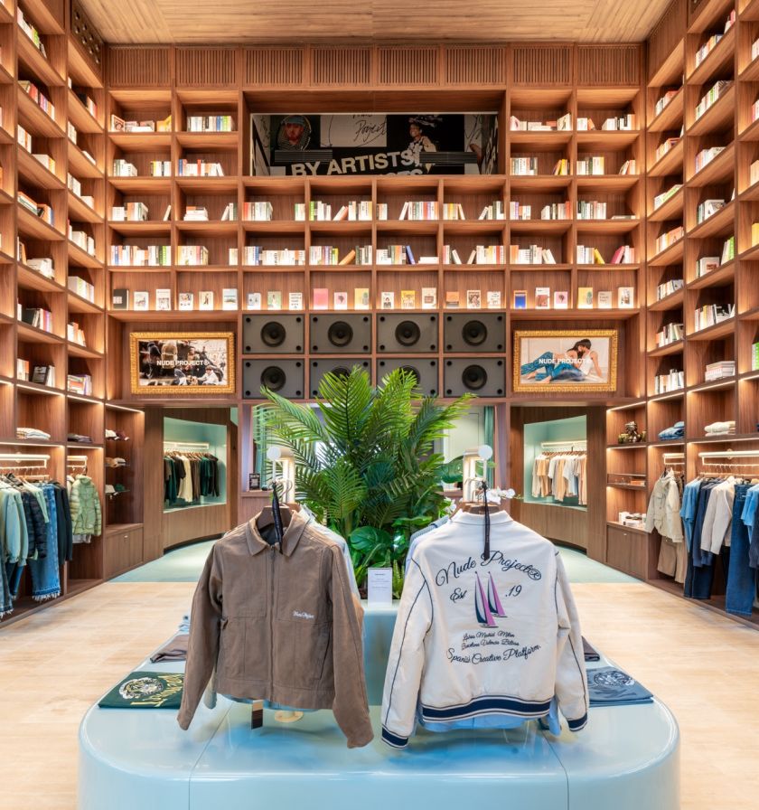 Retail and culture converge in Barcelona’s ‘Nude Library’