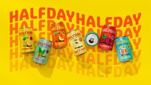 Earthling Studio infuses nostalgic fun into iced tea brand HALFDAY