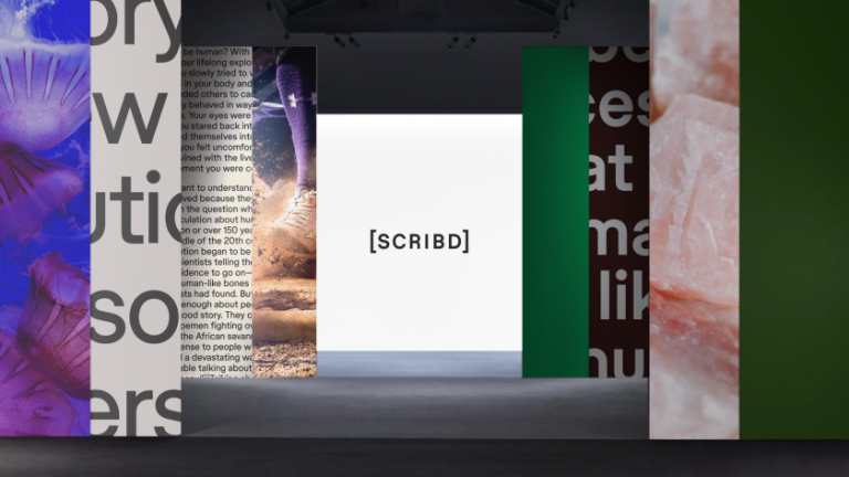 Mother Design’s global rebrand of Scribd positions it as the antidote to AI