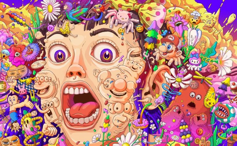 Bertone Studio: putting psychedelic folk art in motion