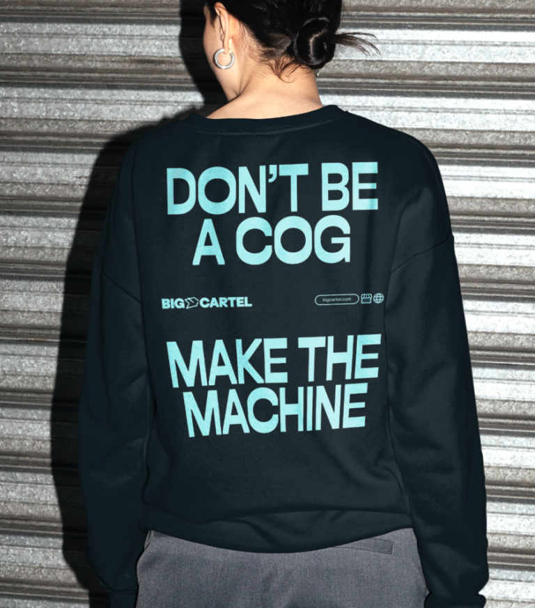 How&How delivers scrappy new identity for Big Cartel