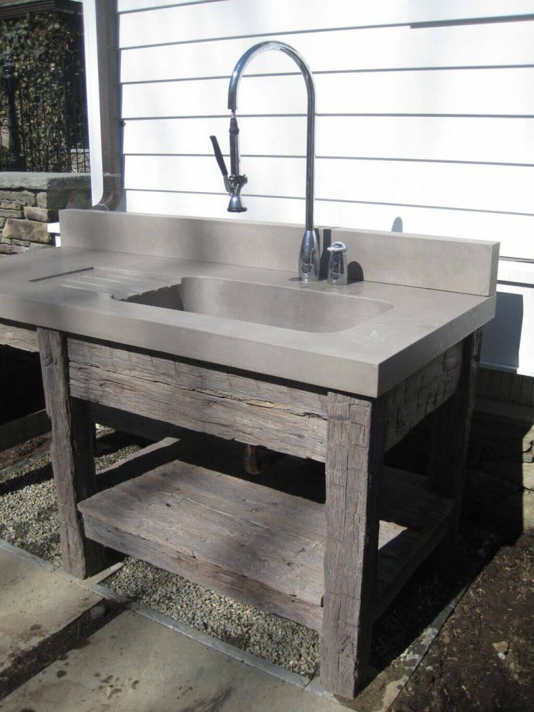 11+ Easy to Make DIY Outdoor Sink Ideas to Upgrade Your Garden