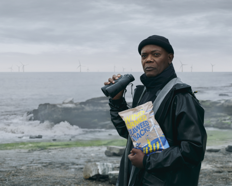 Samuel L. Jackson is now promoting… seaweed snacks? And yes, he still says ‘motherf*cking’