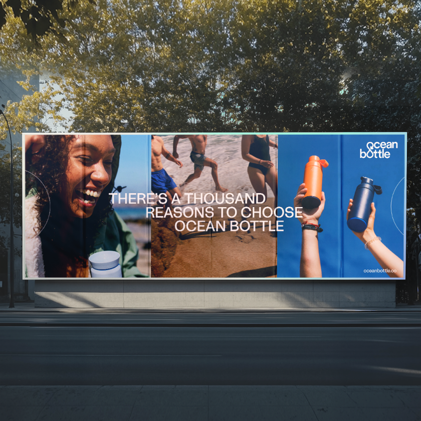 Ocean Bottle’s brand refresh makes waves with a sharper, more human mission