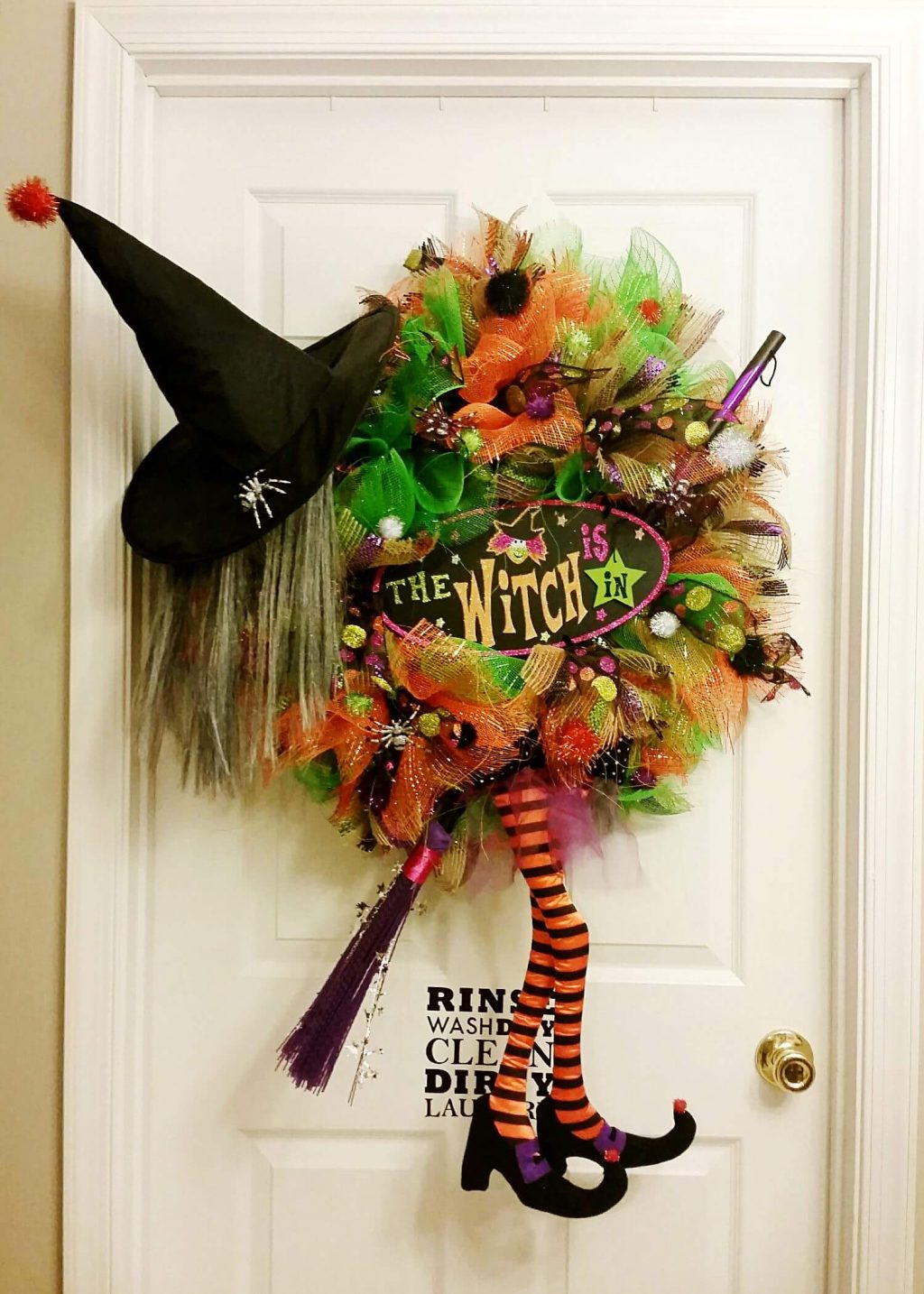 Halloween Door Decorations That Are Spooky, and Easy to Make