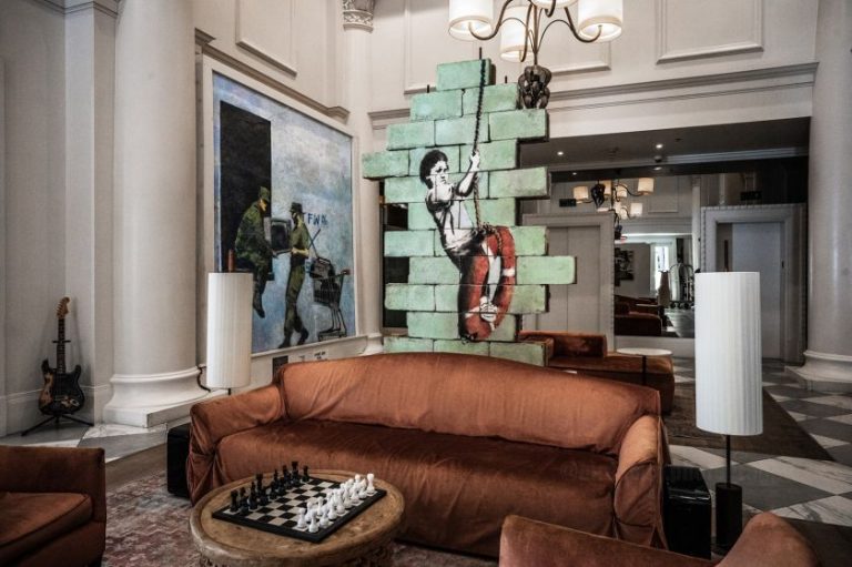 The unlikely story of how Banksy’s artwork took root in New Orleans