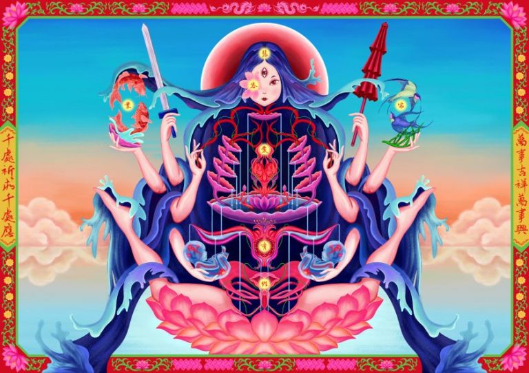 Beautiful and unsettling: Scarlett Yang critiques roles assigned to women in Chinese society