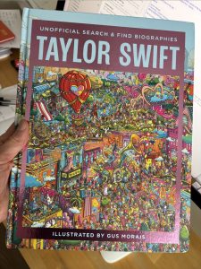 The Taylor Swift story retold in search and find illustrations