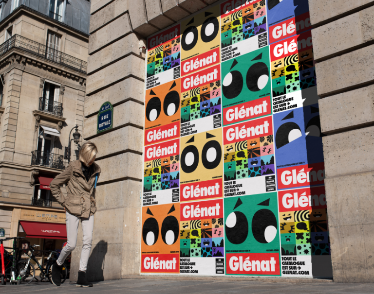 Brand Brothers reimagine Glénat’s visual identity with a dynamic system rooted in heritage