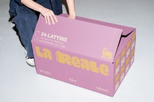 Sangria Creative Studio gives La Reale a surreal new look with crowned camel and retro flair