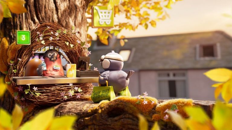 Aardman crafts feathery fun for Nest