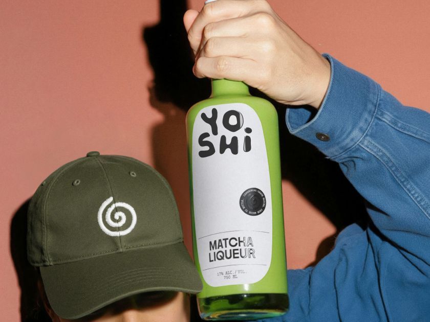 Matcha liqueur Yoshi is a masterclass in how to brand Japan for a Western market