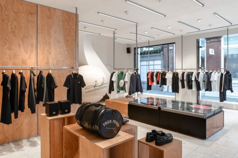 Fred Perry returns to Soho with a flagship that hums with music and attitude
