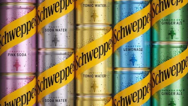JKR helps Schweppes rediscover its sparkle with a heritage-inspired redesign