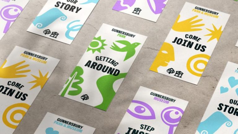For 100 years no-one noticed it, but this rebrand finally gives Gunnersbury Museum a reason to be found