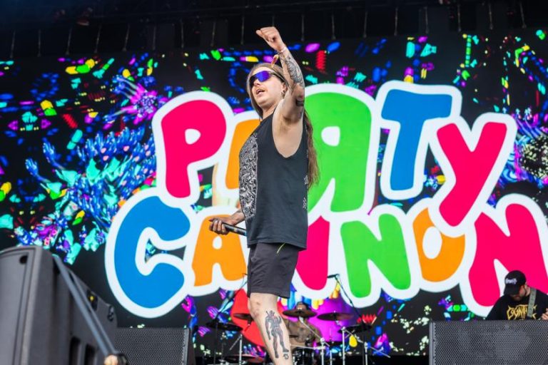 Meet Party Cannon, the candy-coloured group turning death metal branding on its head