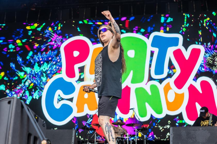 Meet Party Cannon, the candy-coloured group turning death metal branding on its head