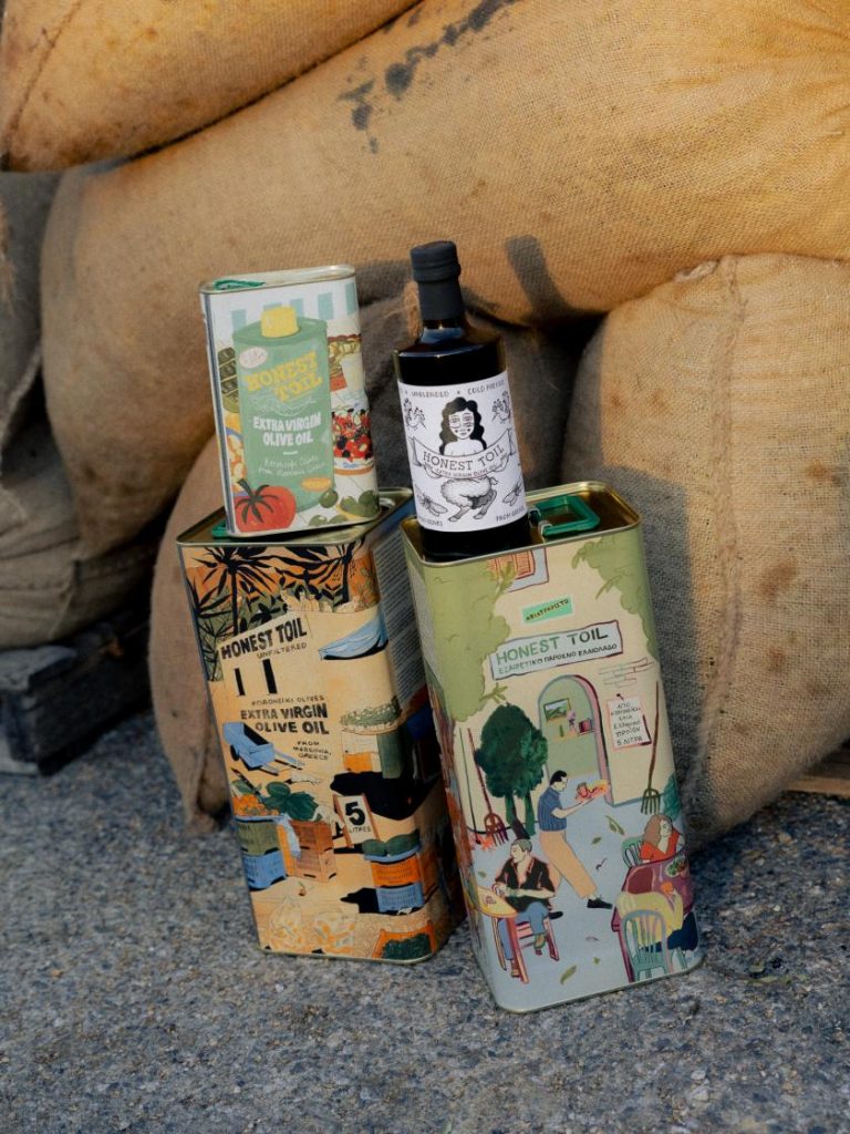 Honest Toil bet its olive oil brand on illustrators – and it paid off