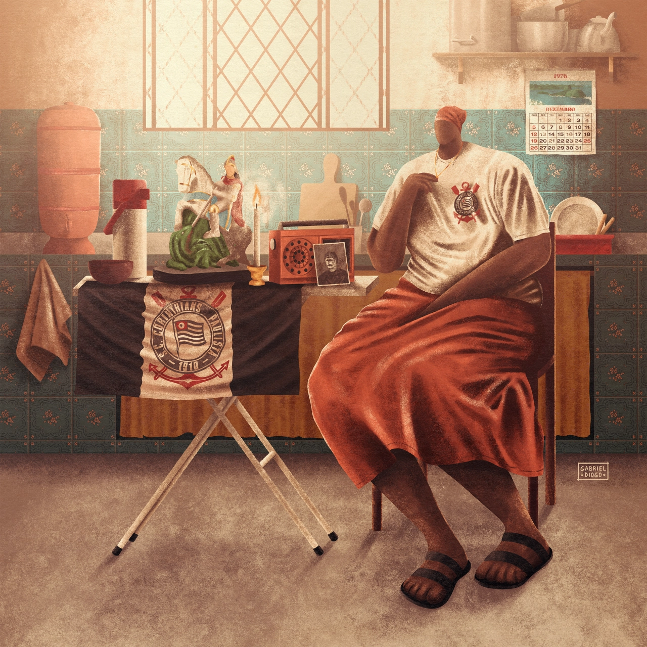 Gabriel Diogo on football, memory, and the warm colours of Brazil’s backyards