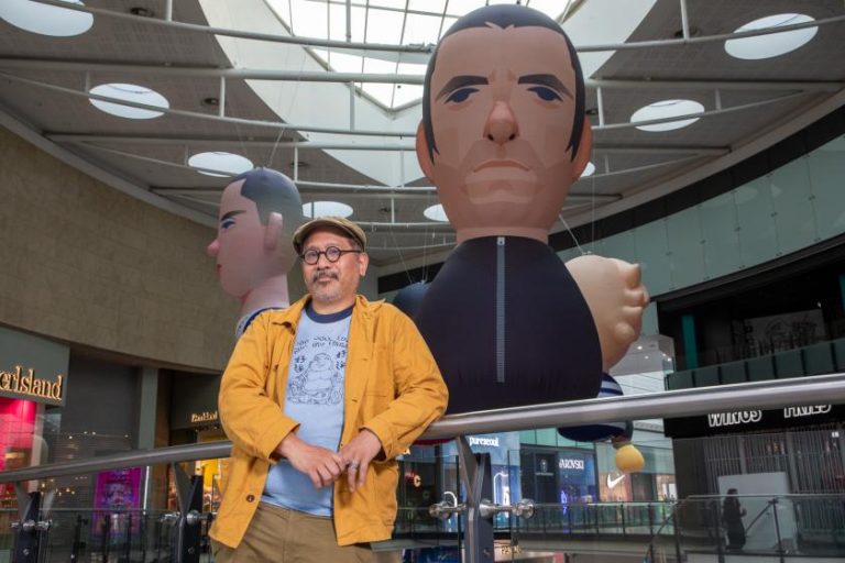 Stanley Chow fills the Arndale with 13 giant inflatable Manchester icons for a free summer trail