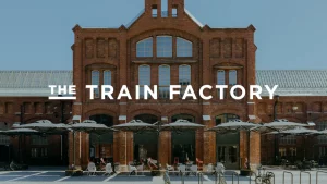 A logo hiding in plain sight: how The Train Factory’s new identity came from an old safety mark