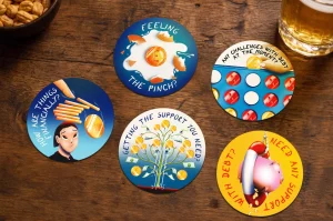 Why beer mats beat billboards when you want to crack a social taboo like debt problems