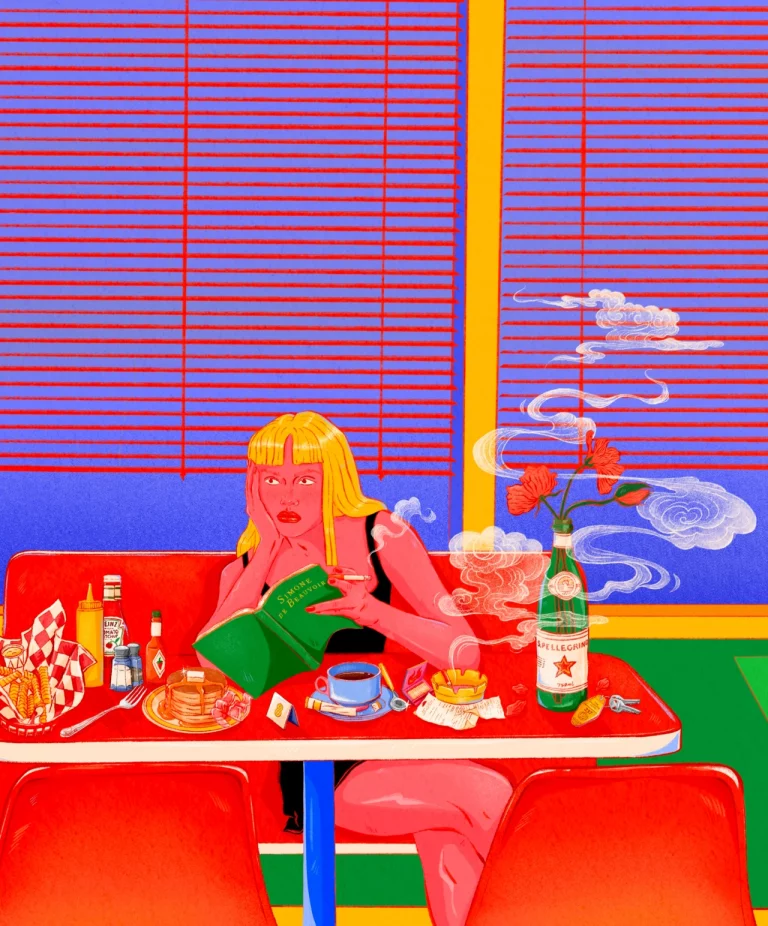 Clara Biel turns laundromats, pool halls and supermarkets into reminders to slow down