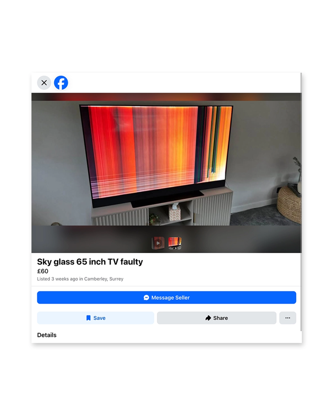 Casey Roarty digs through Facebook Marketplace listings and transforms his findings into art